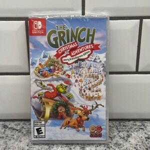 Nintendo Switch The Grinch Christmas‎ Adventures Merry Mischievous Edition Game